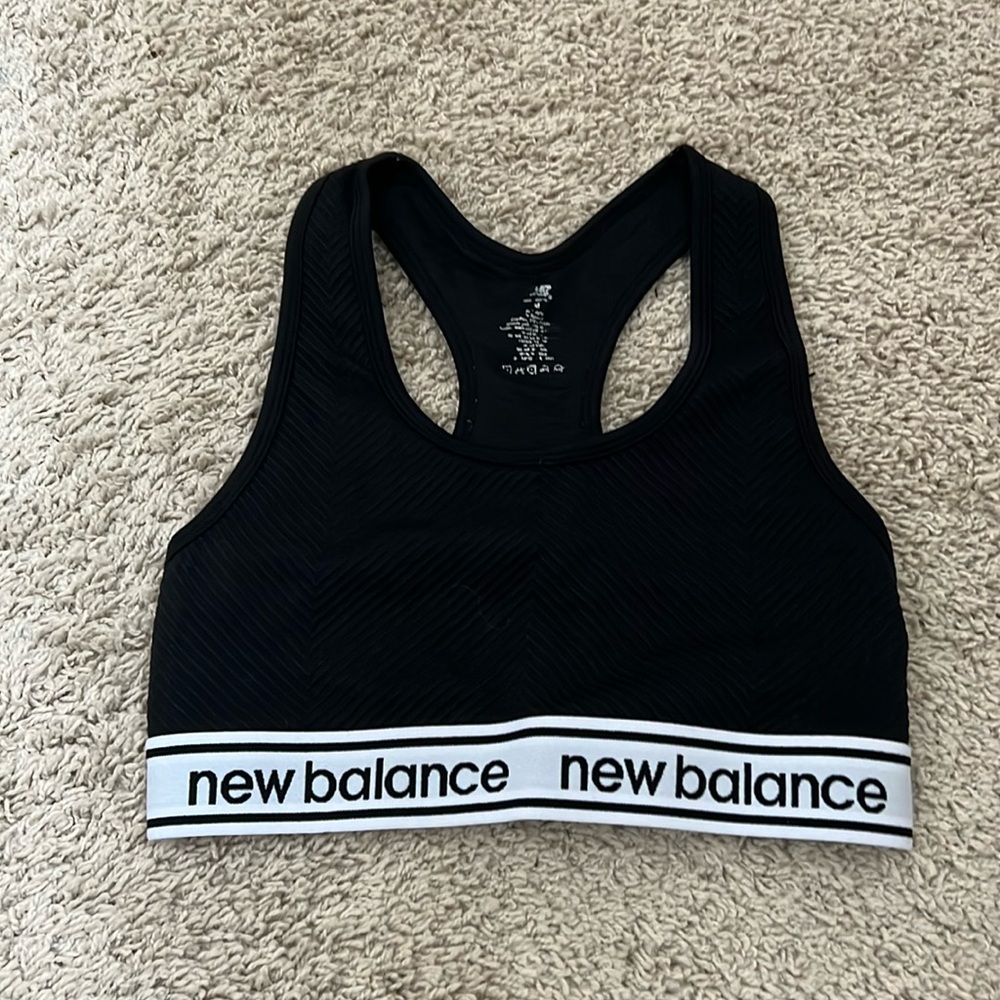 New Balance Women’s Black Sports Bra